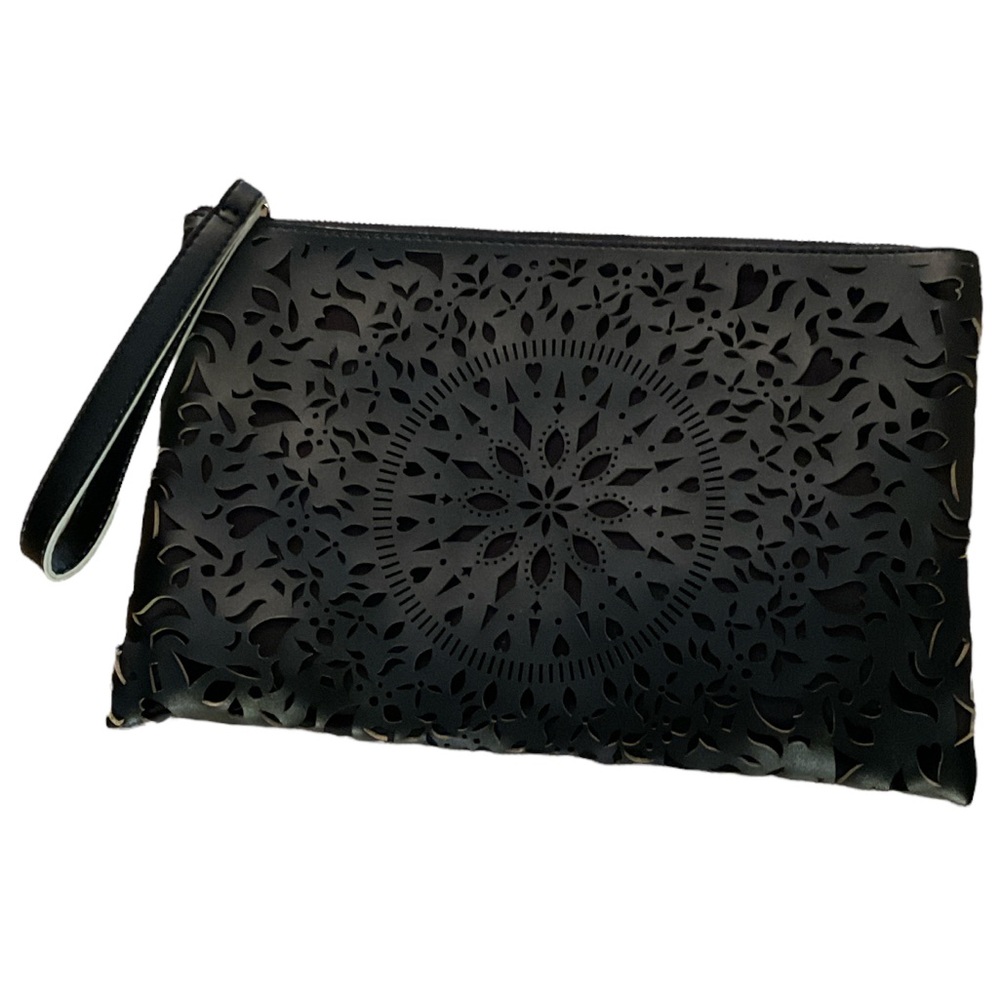 Black Carlos Clutch Bag